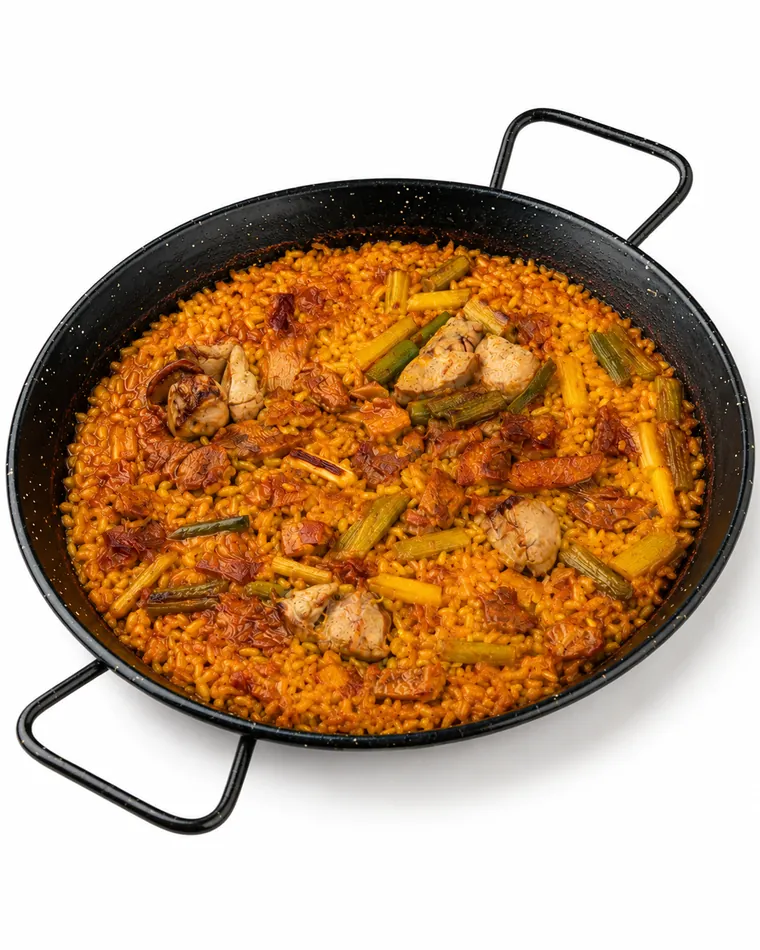Arroz preparado al momento en AL PUNTO